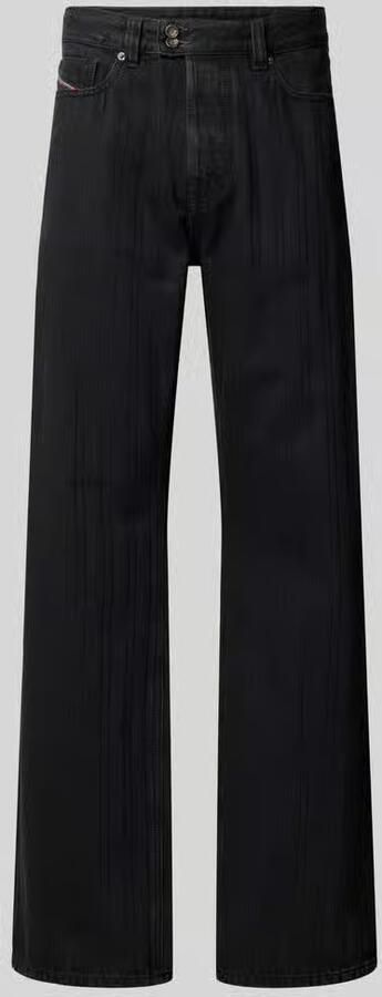 Diesel straight fit jeans met viscose - Foto 3
