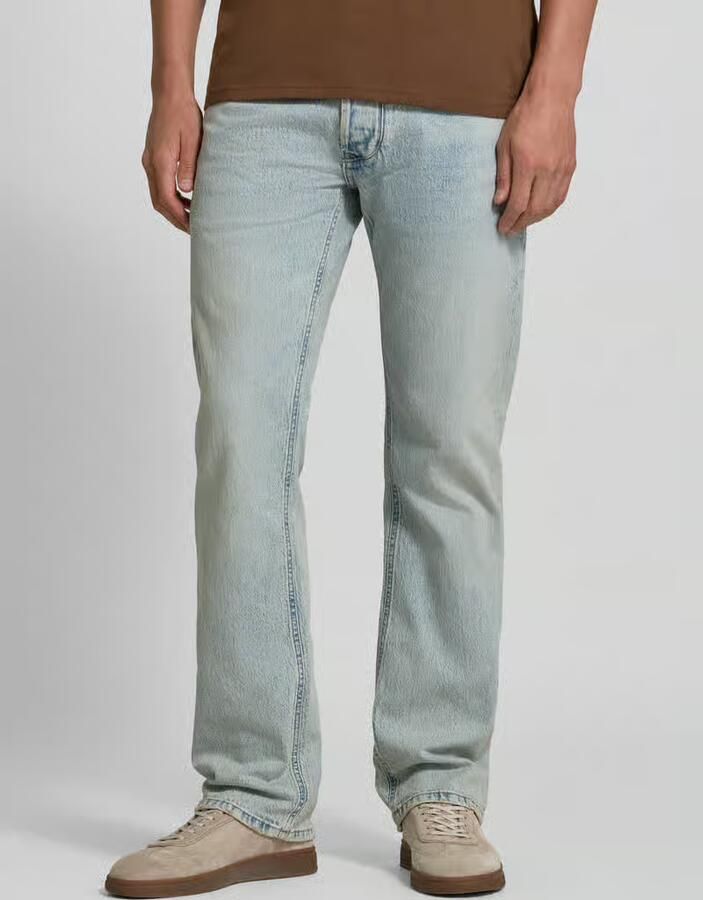 Diesel straight fit jeans van katoenmix - Foto 2