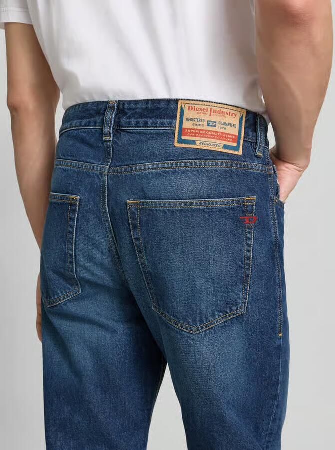 Diesel straight fit jeans van puur katoen - Foto 2