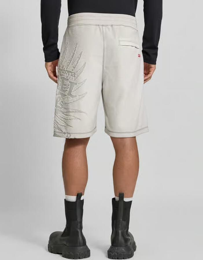Diesel straight fit short met katoen-aandeel - Foto 2