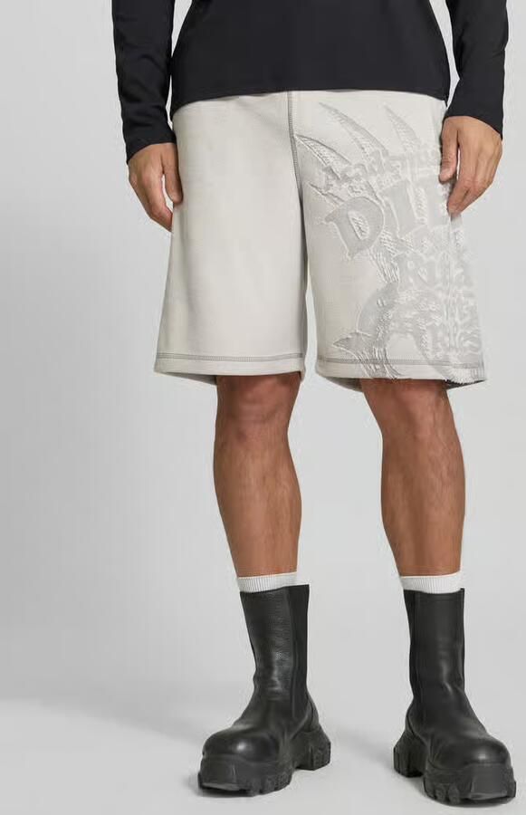 Diesel straight fit short met katoen-aandeel - Foto 3