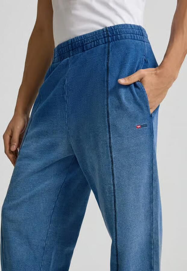 Diesel Sweatbroek met elastische tailleband - Foto 2
