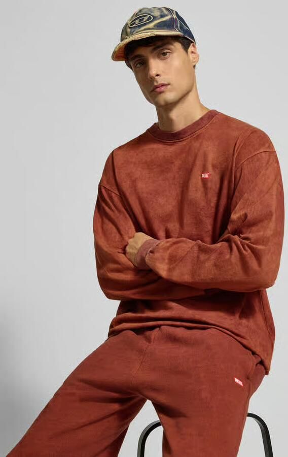 Diesel Sweatshirt met labelprint
