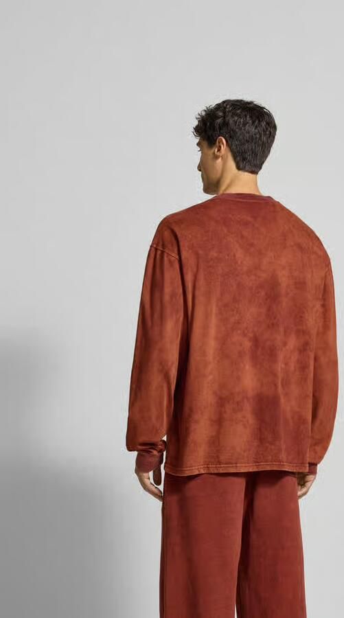 Diesel Sweatshirt met labelprint - Foto 3