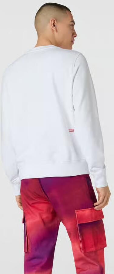 Diesel Sweatshirt met labelprint - Foto 2