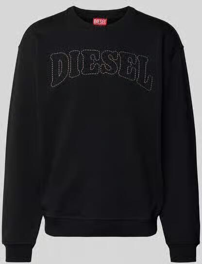Diesel sweatshirt met labelstitching - Foto 2
