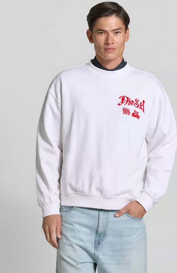 Diesel sweatshirt met logoprint - Foto 3