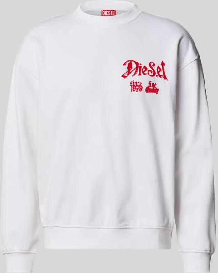 Diesel sweatshirt met logoprint - Foto 2