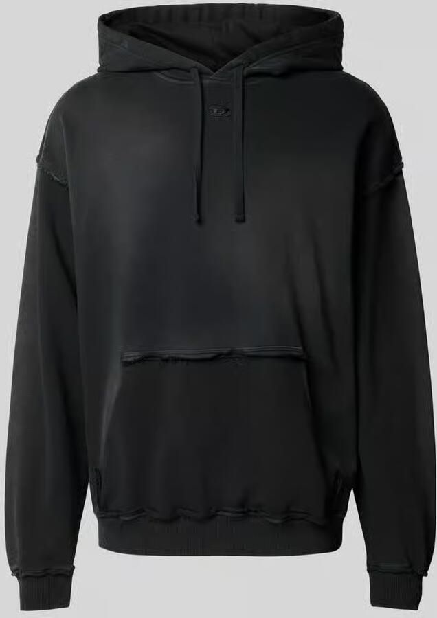 Diesel Sweatshirt met onafgewerkte zoomranden - Foto 2