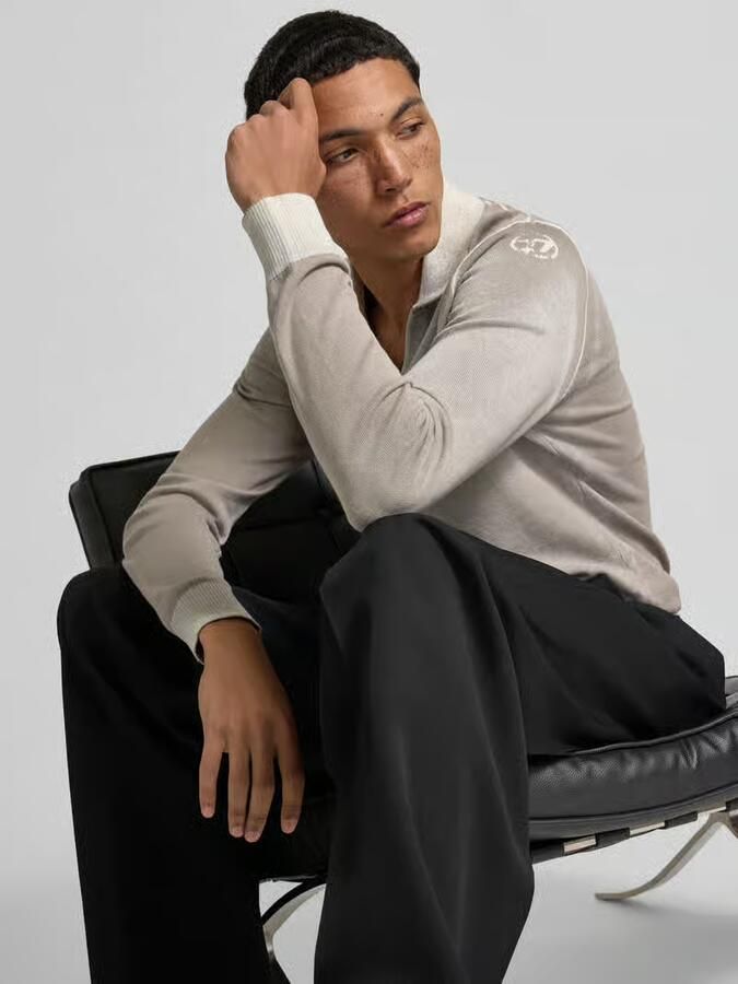 Diesel Sweatshirt met polokraag