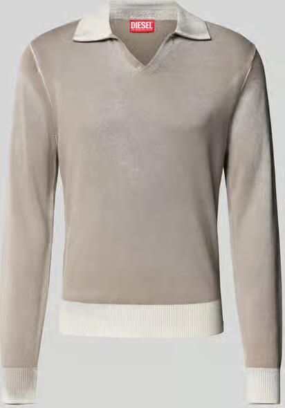 Diesel Sweatshirt met polokraag - Foto 2