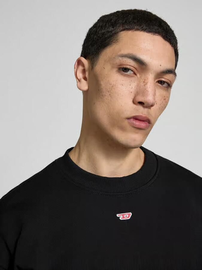 Diesel Sweatshirt met ribboorden