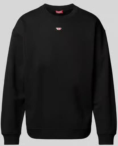 Diesel Sweatshirt met ribboorden - Foto 2