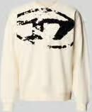 Diesel Sweatshirt met ribboorden