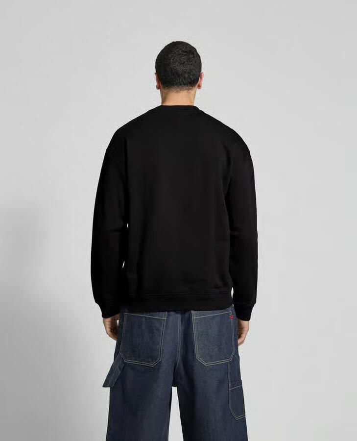 Diesel Sweatshirt met ribboorden - Foto 2