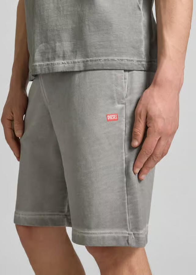 Diesel Sweatshorts van puur katoen