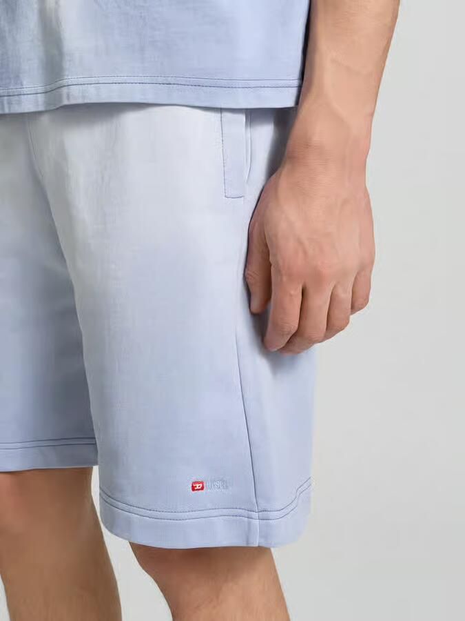 Diesel Sweatshorts van puur katoen