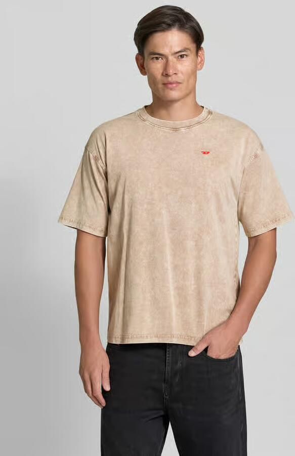 Diesel T-shirt met klein logodetail - Foto 3