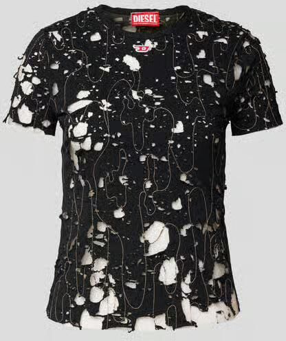 Diesel T-shirt met labeldetail - Foto 2