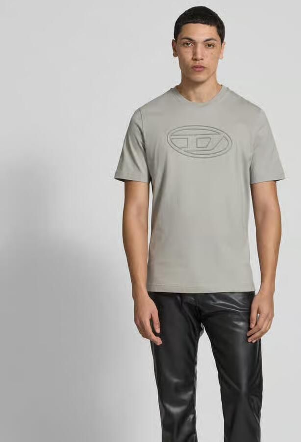 Diesel T-shirt met labeldetail - Foto 3