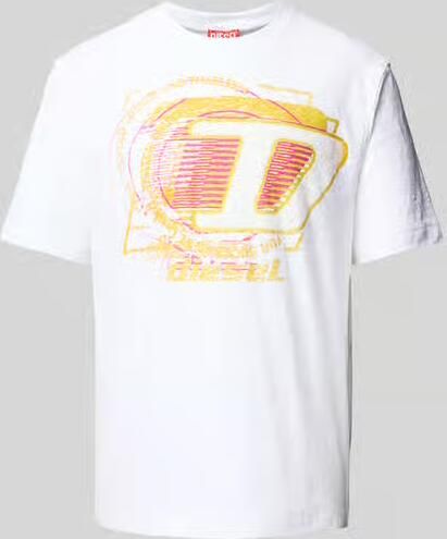 Diesel T-shirt met labelprint - Foto 2