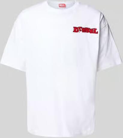 Diesel T-shirt met labelprint - Foto 2