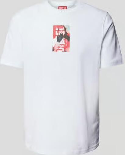 Diesel T-shirt met labelprint - Foto 2