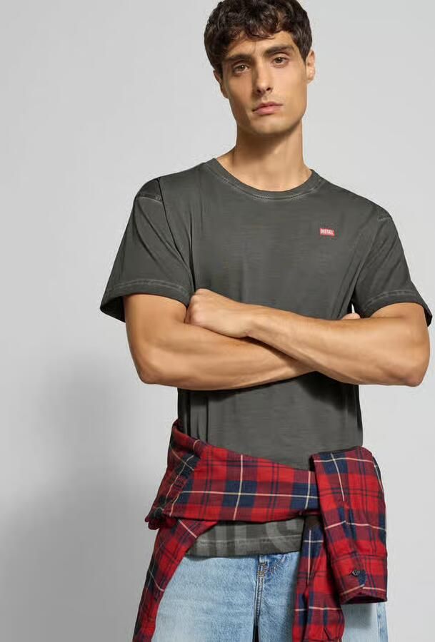 Diesel T-shirt met labelprints