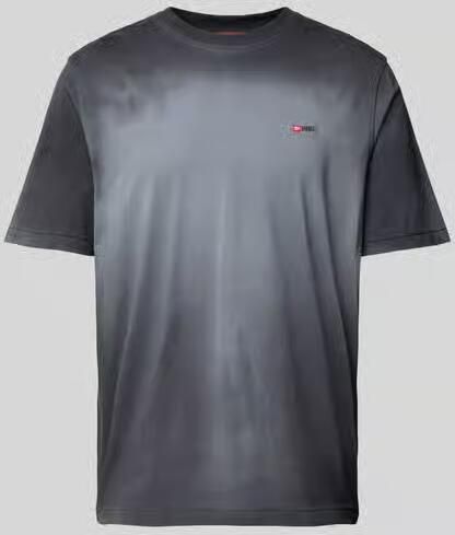 Diesel T-shirt met labelstitching - Foto 2