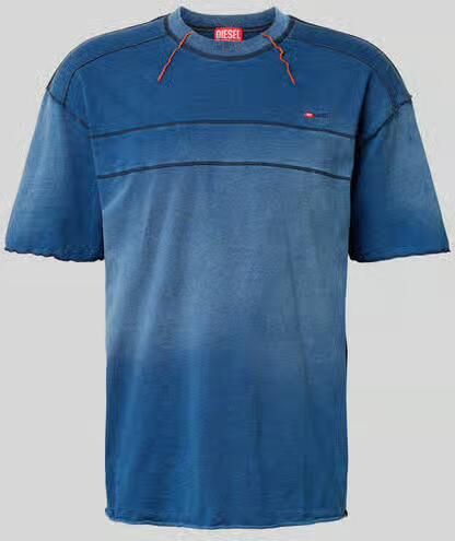 Diesel T-shirt met labelstitching - Foto 2
