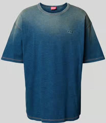 Diesel T-shirt met labelstitching - Foto 2
