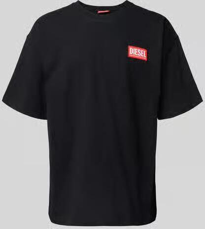 Diesel T-shirt met labelstitching - Foto 2
