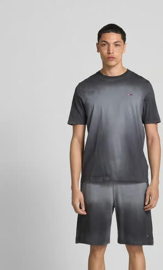 Diesel T-shirt met labelstitching - Foto 2