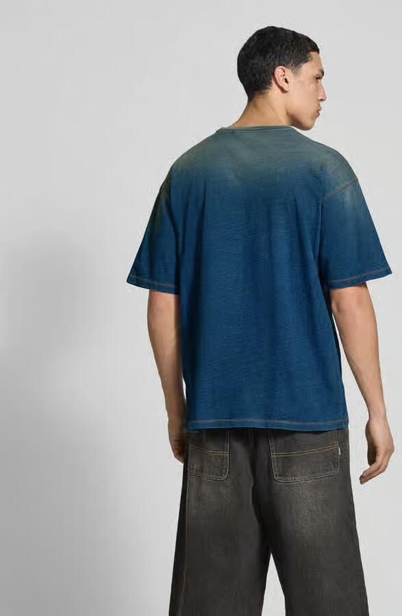 Diesel T-shirt met labelstitching - Foto 3