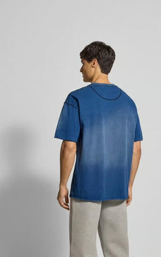 Diesel T-shirt met labelstitching - Foto 2