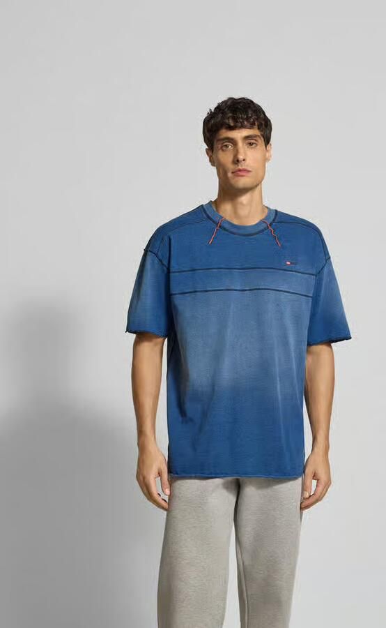 Diesel T-shirt met labelstitching - Foto 3