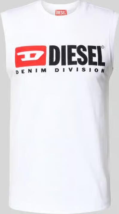 Diesel Tanktop met Labeldetail - Foto 2