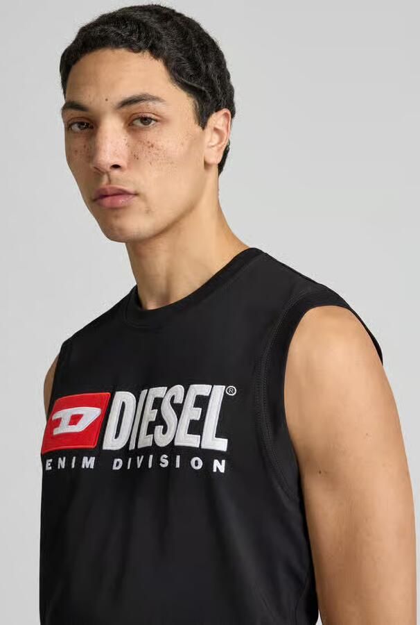 Diesel Tanktop met Labeldetail