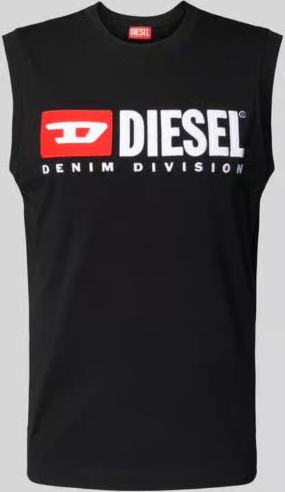 Diesel Tanktop met Labeldetail - Foto 2