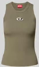 Diesel Tanktop met labeldetail