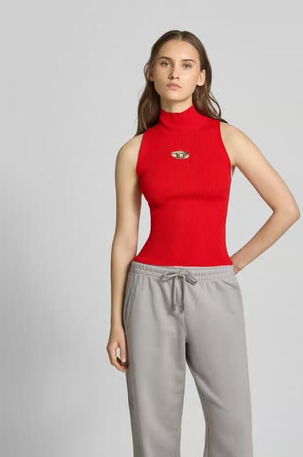 Diesel Tanktop met labeldetail - Foto 2