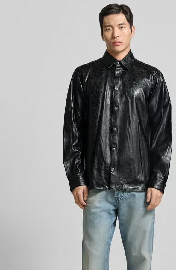 Diesel Vrijetijdsoverhemd van pure Viscose - Foto 2