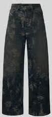 Diesel Wide fit jeans in used-look