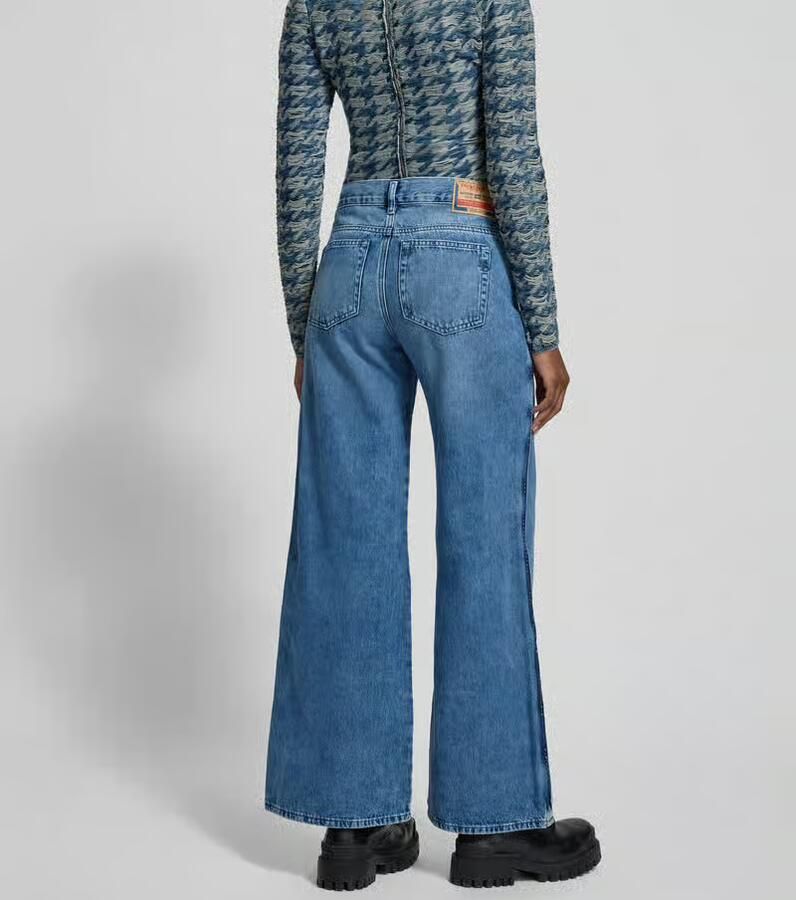 Diesel wide fit jeans met 5-pocketmodel - Foto 2
