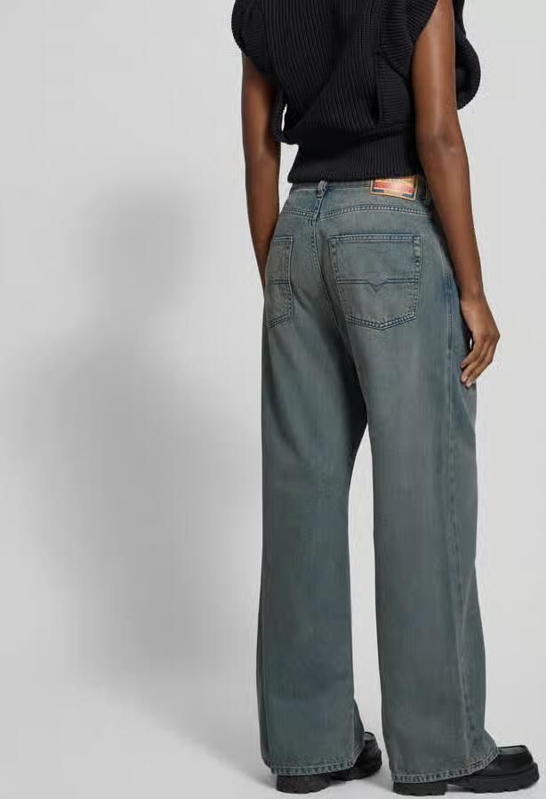 Diesel Wide fit jeans met 5-pocketmodel