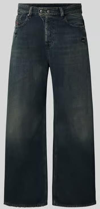 Diesel Wide fit jeans met logopatch - Foto 2