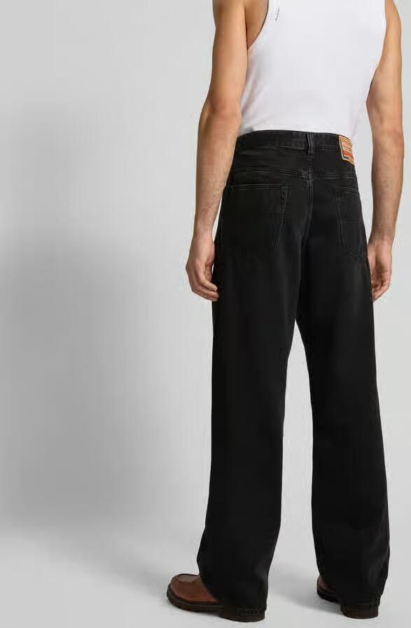 Diesel Wide fit jeans met logopatch - Foto 3