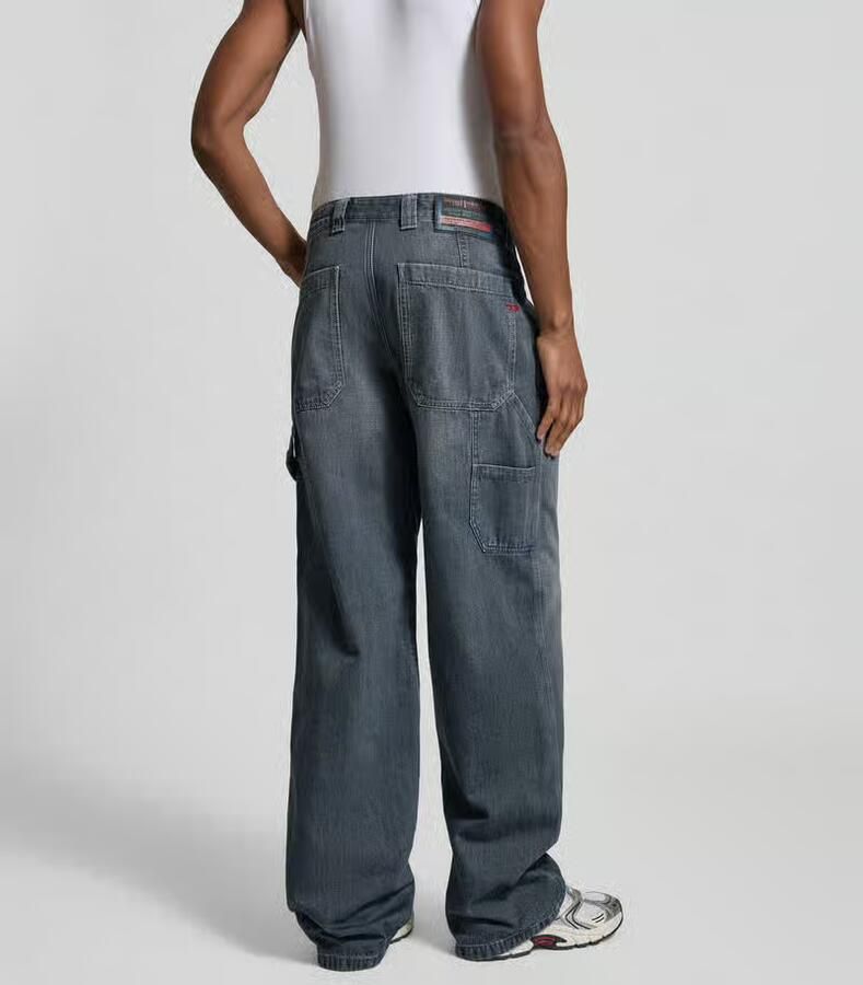 Diesel Wide fit jeans met steekzakken - Foto 3