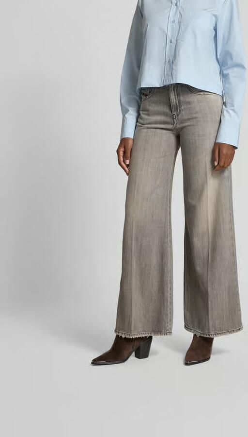 Diesel Wide leg jeans van lyocellmix - Foto 2