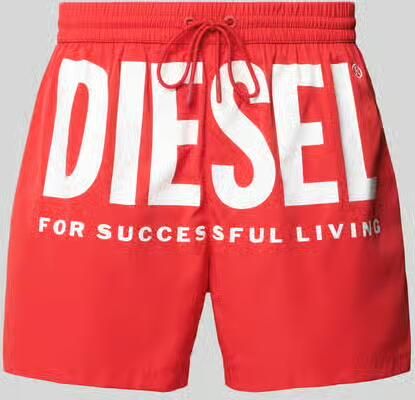 Diesel Zwembroek met elastische band - Foto 2